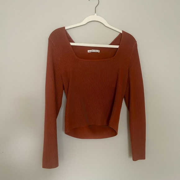 Abercrombie & Fitch long sleeve ribbed sweater - Picture 5 of 5